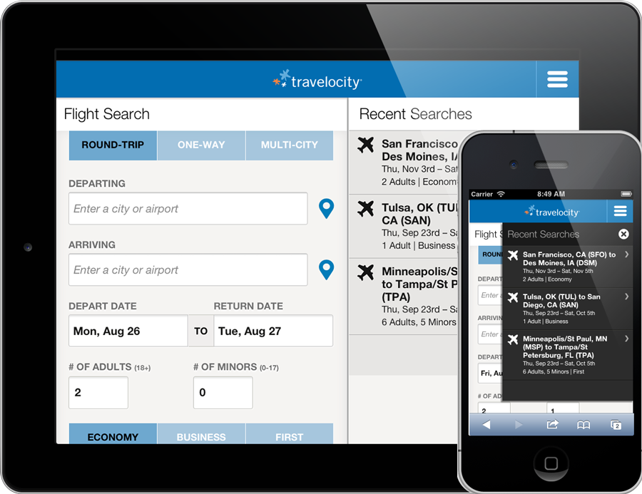 Travelocity Flights